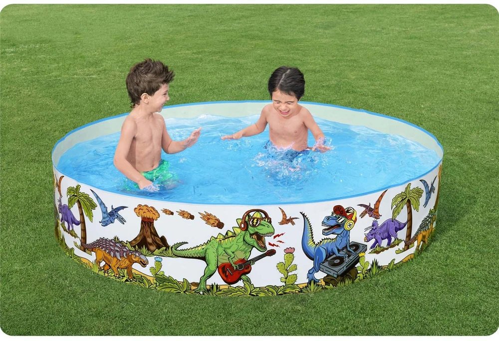BESTWAY baseinas Dinosaur Fill'N Fun 1.83m x H38cm, 55022