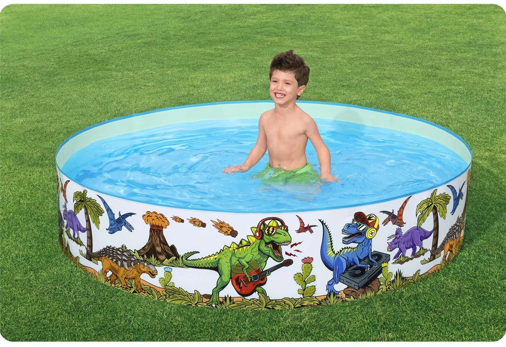 BESTWAY baseinas Dinosaur Fill'N Fun 1.83m x H38cm, 55022