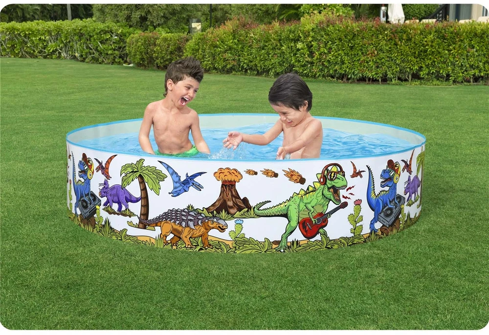 BESTWAY baseinas Dinosaur Fill'N Fun 1.83m x H38cm, 55022