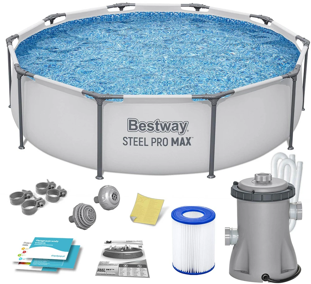 Bestway karkasinis baseinas Steel Pro Max 305x76cm (56408)