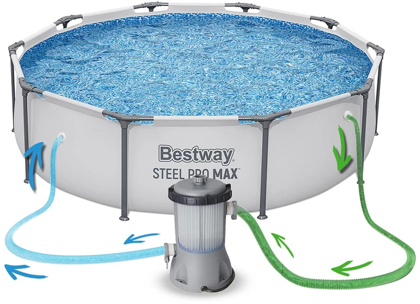 Bestway karkasinis baseinas Steel Pro Max 305x76cm (56408)