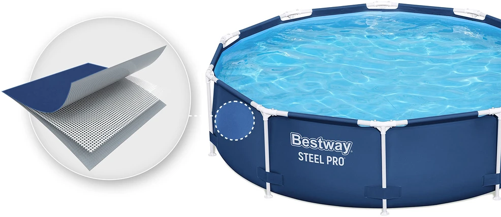 Bestway Steel Pro Baseinas, 305x76cm