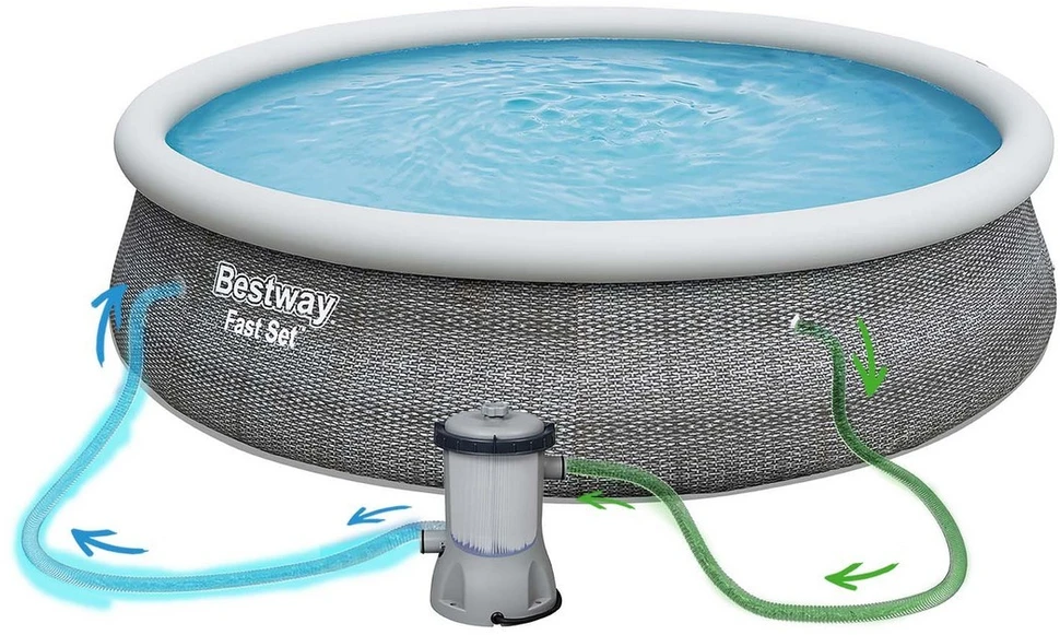 Pripučiamas baseinas Bestway, 366 x 76 cm