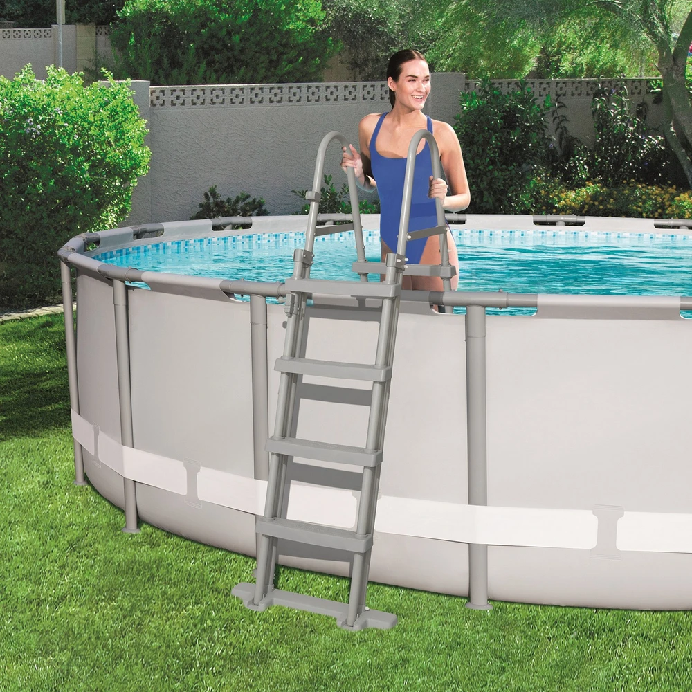 Bestway Flowclear Baseino kopetėlės, 122cm, 4 laipteliai