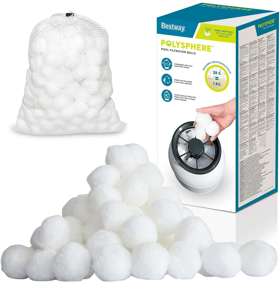 Smėlio siurblių indėlis POLYSPHERE 30014 BESTWAY