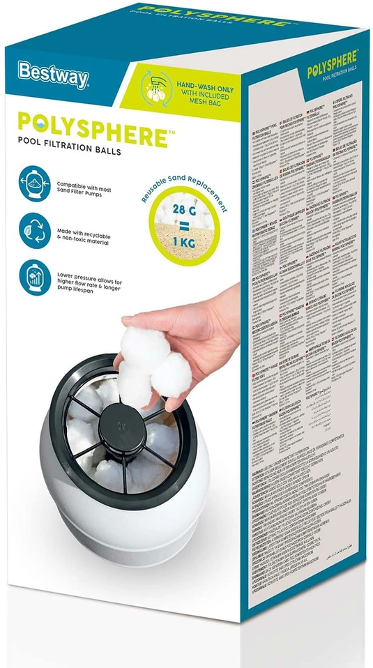 Smėlio siurblių indėlis POLYSPHERE 30014 BESTWAY
