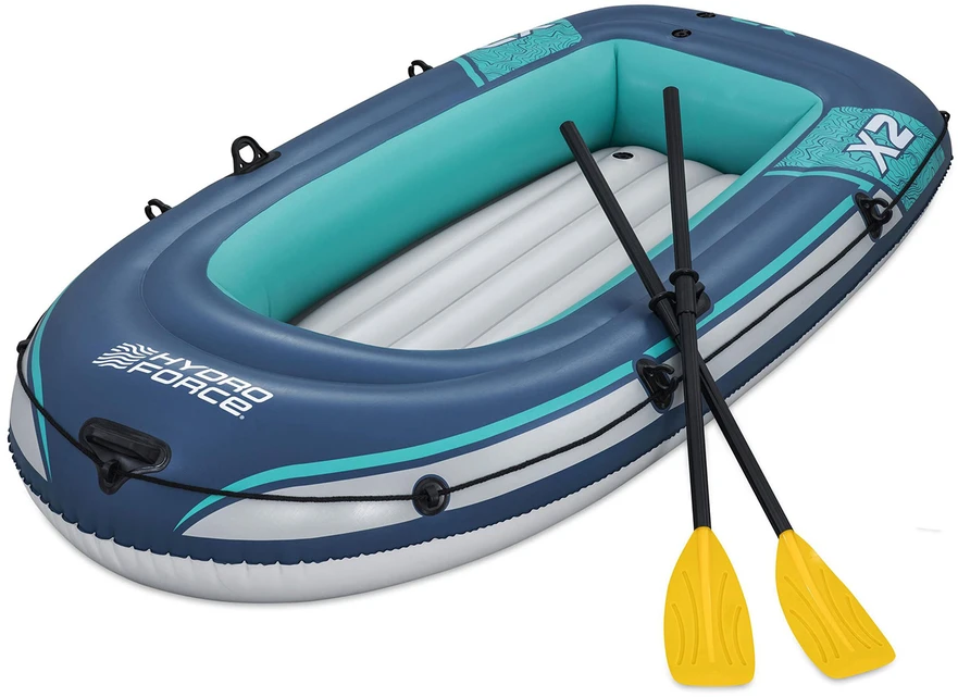 Pontonas TREK X2, 232 cm x 118 cm + BESTWAY aksesuaras