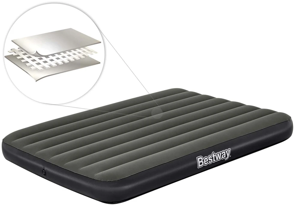 Pripučiamas čiužinys 191x137x25 cm dvigubas Bestway 6713M