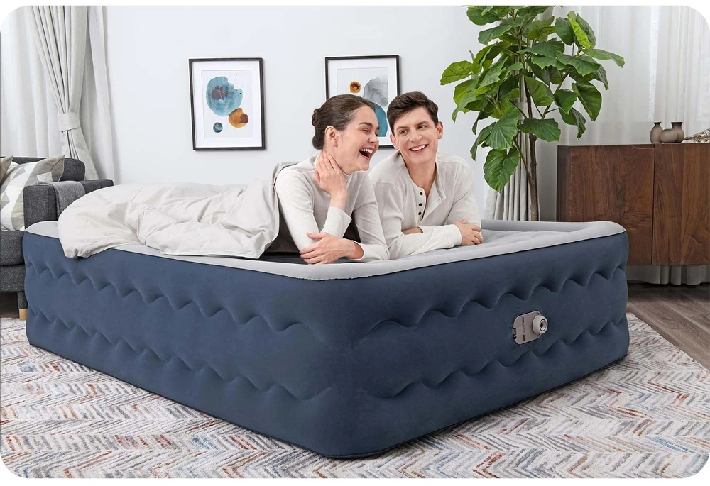 „Bestway 2“ asmenų karalienė „Tritech Truleisure“ oro čiužinys 203x152x51cm 6716p