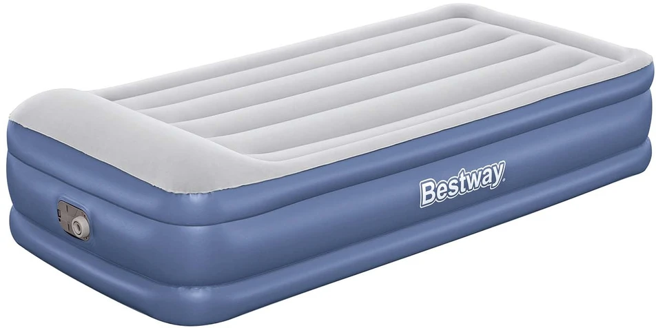 Pripučiamas čiužinys 191x97x46 cm su įmontuotu elektriniu siurbliu Bestway 67628