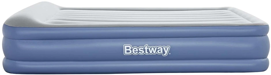 Bestway 67630 pripučiamas čiužinys 203x152x46 cm su integruota elektrine pompa