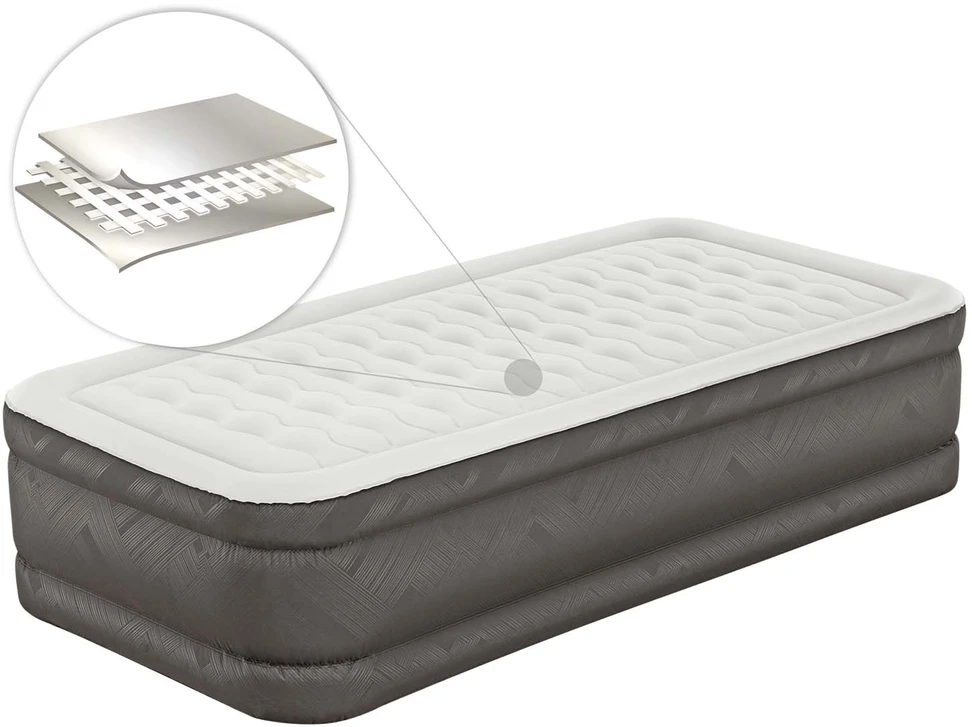 Bestway 69048 pripučiamas čiužinys 191x97x46 cm su integruota elektrine pompa