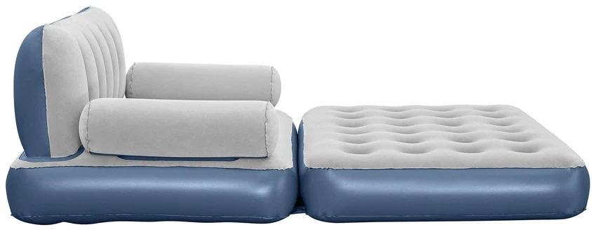 Bestway Pripučiama 3-1 poilsio sofa, pilkos spalvos