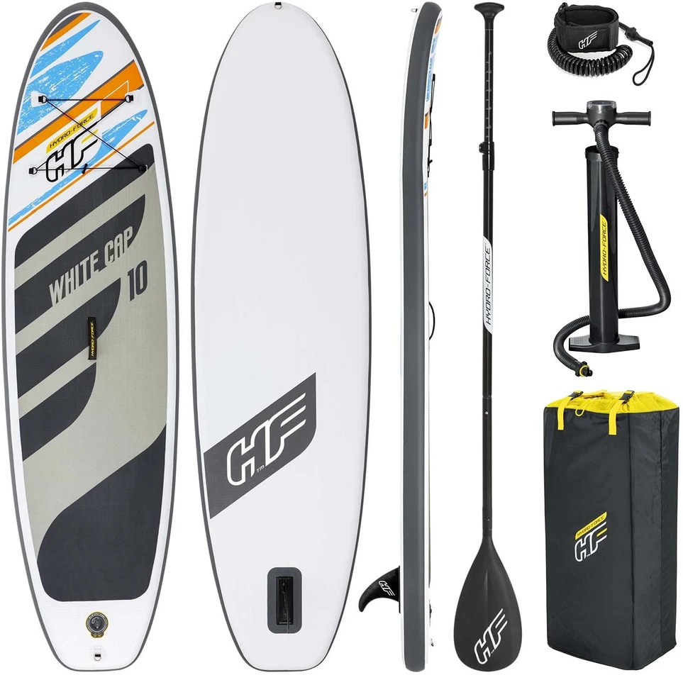 Bestway Hydro-Force Baltas Cap Set Pripučiama irklentė, 305x84x12cm
