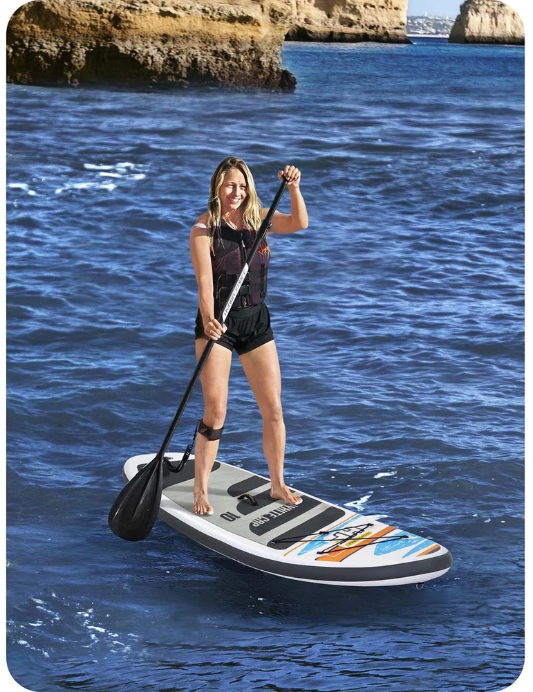 Bestway Hydro-Force Baltas Cap Set Pripučiama irklentė, 305x84x12cm