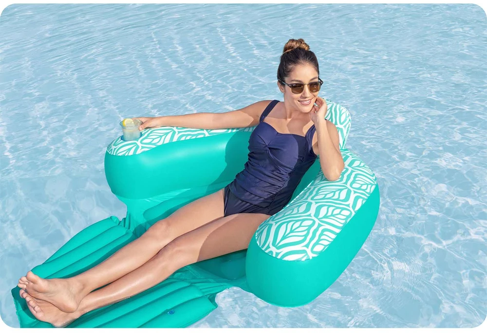 Bestway pripučiama vandens kėdė Deluxe Comfort Plush 1,45x1,20m 43719