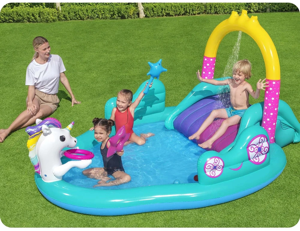 Bestway 53097 pripučiama žaidimų aikštelė - baseinas Vienaragis