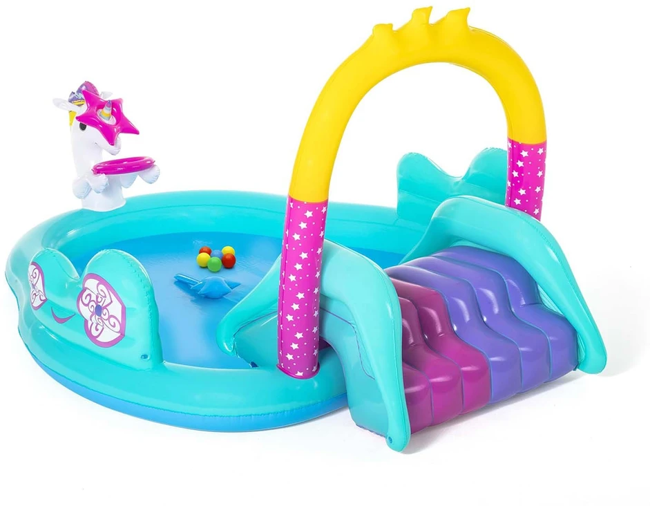 Bestway 53097 pripučiama žaidimų aikštelė - baseinas Vienaragis