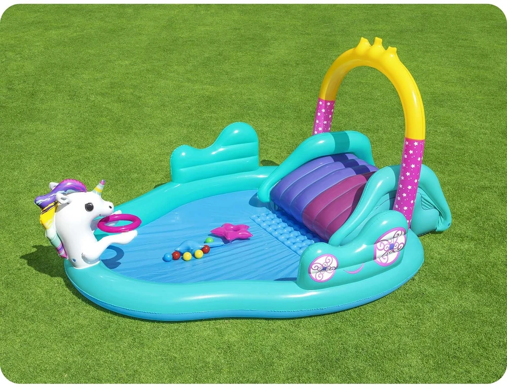 Bestway 53097 pripučiama žaidimų aikštelė - baseinas Vienaragis