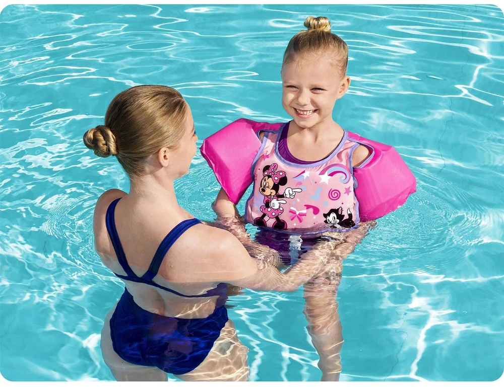 Bestway plaukimo liemenė su rankovėmis 3-6 L Minnie Mouse 9101A