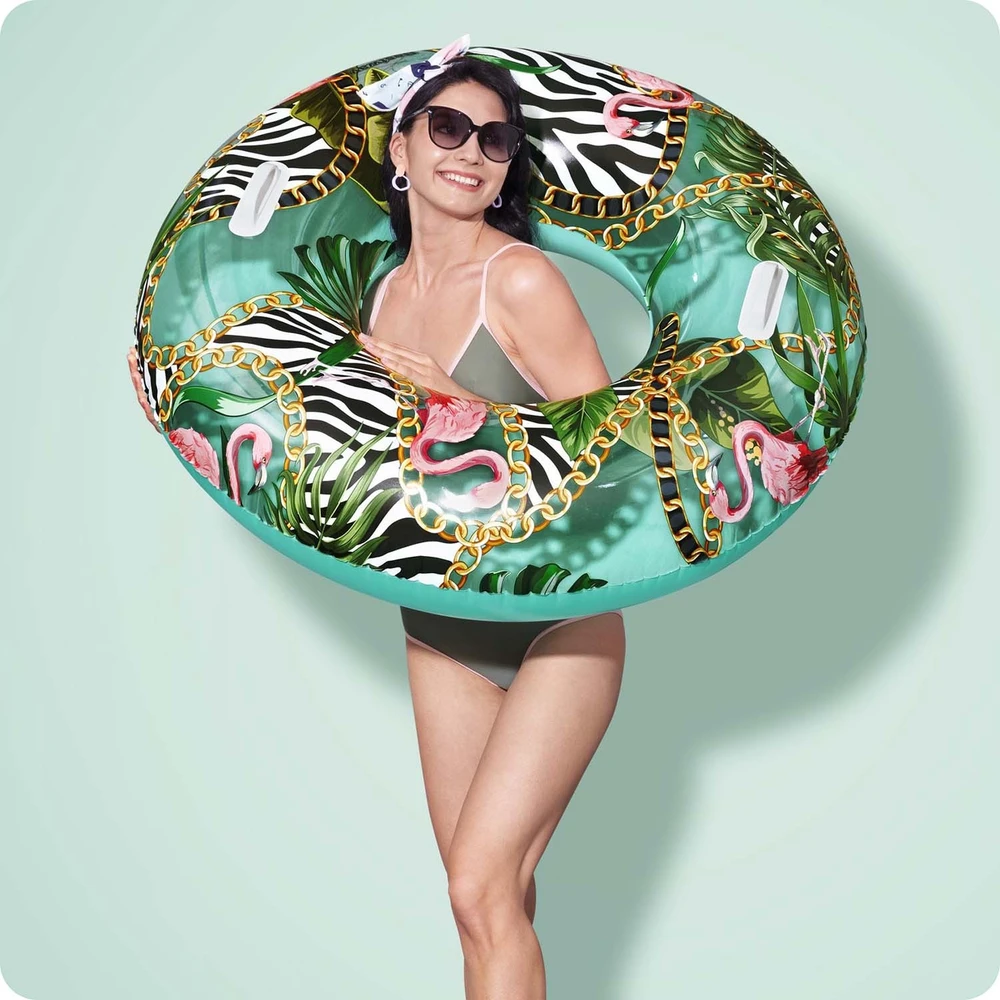 Pripučiamas plaukimo ratas Bestway, 114 cm