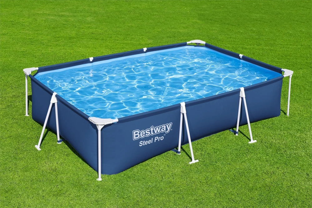 Baseinas karkasinis Bestway Steel Pro 56411, mėlynas, 3300 l