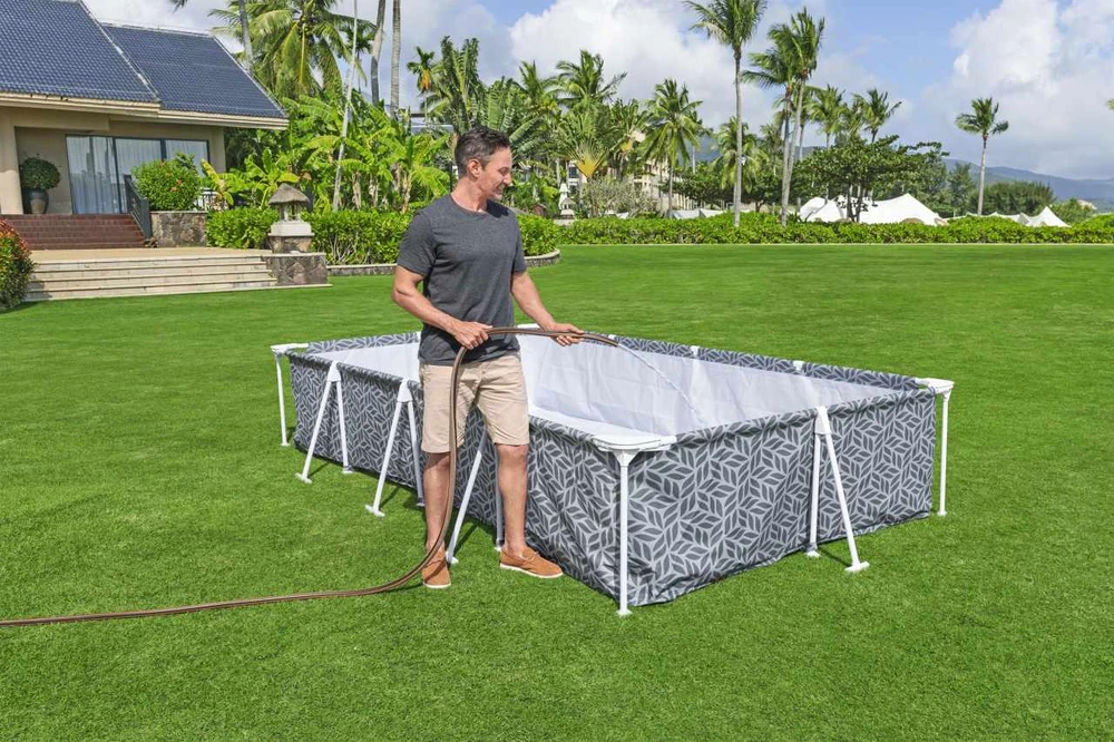 Plieninis "Pro Frame" baseinas 366x201x66cm BESTWAY