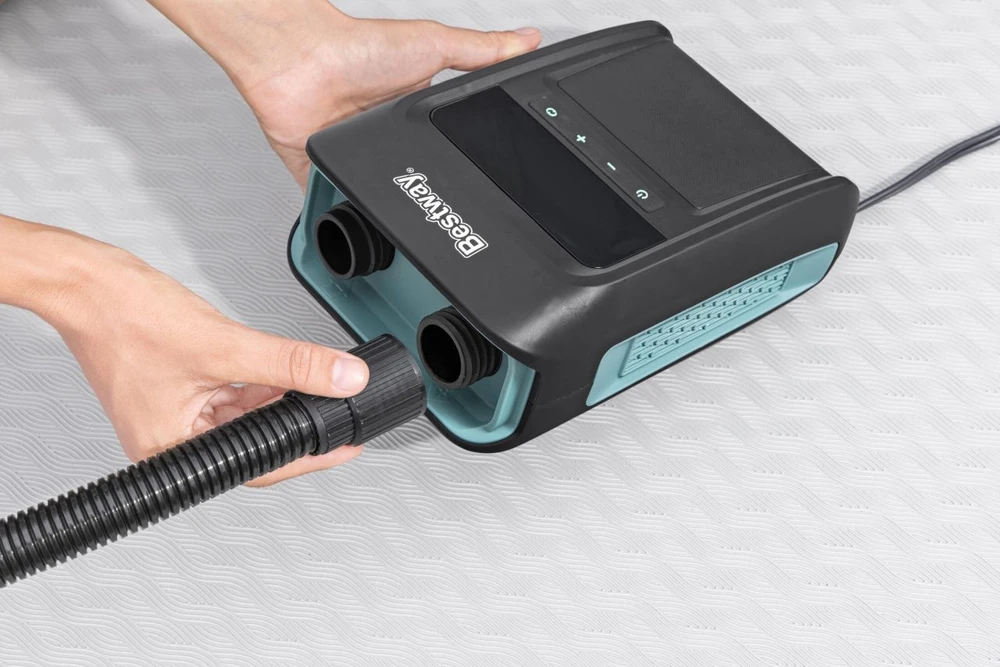 Elektrinis siurblys Bestway POWERGRIP. juodas. 22 x 16 x 9 cm