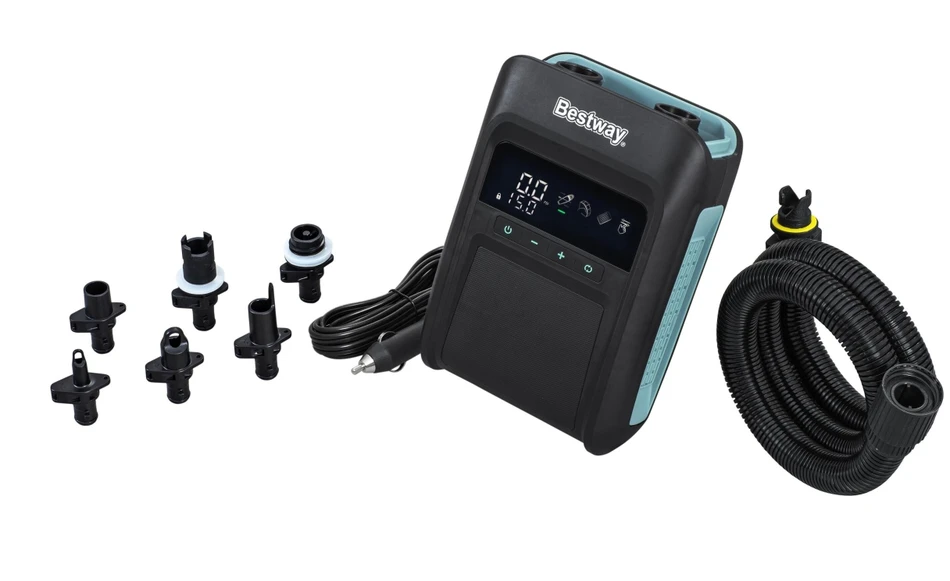 Elektrinis siurblys Bestway POWERGRIP. juodas. 22 x 16 x 9 cm