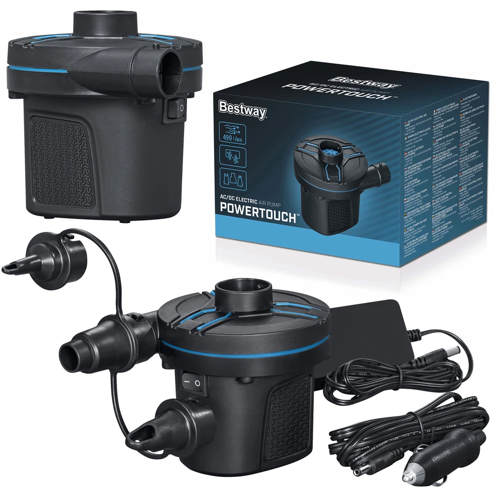 Bestway PowerTouch elektrinis siurblys lizdui ir automobiliui 62255