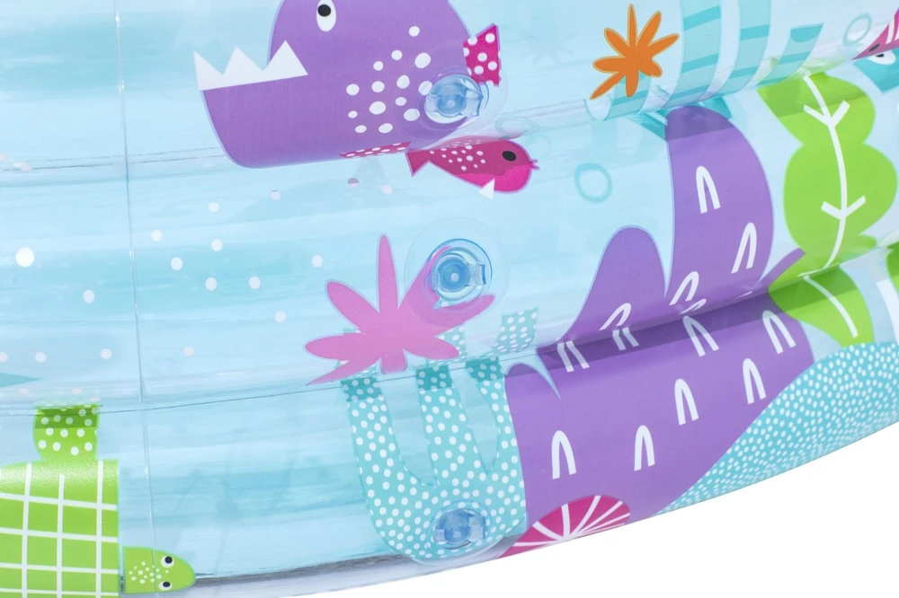 Bestway® vaikiškas pripučiamas baseinas Deep Dive Ø 183 x 33 cm, apvalus