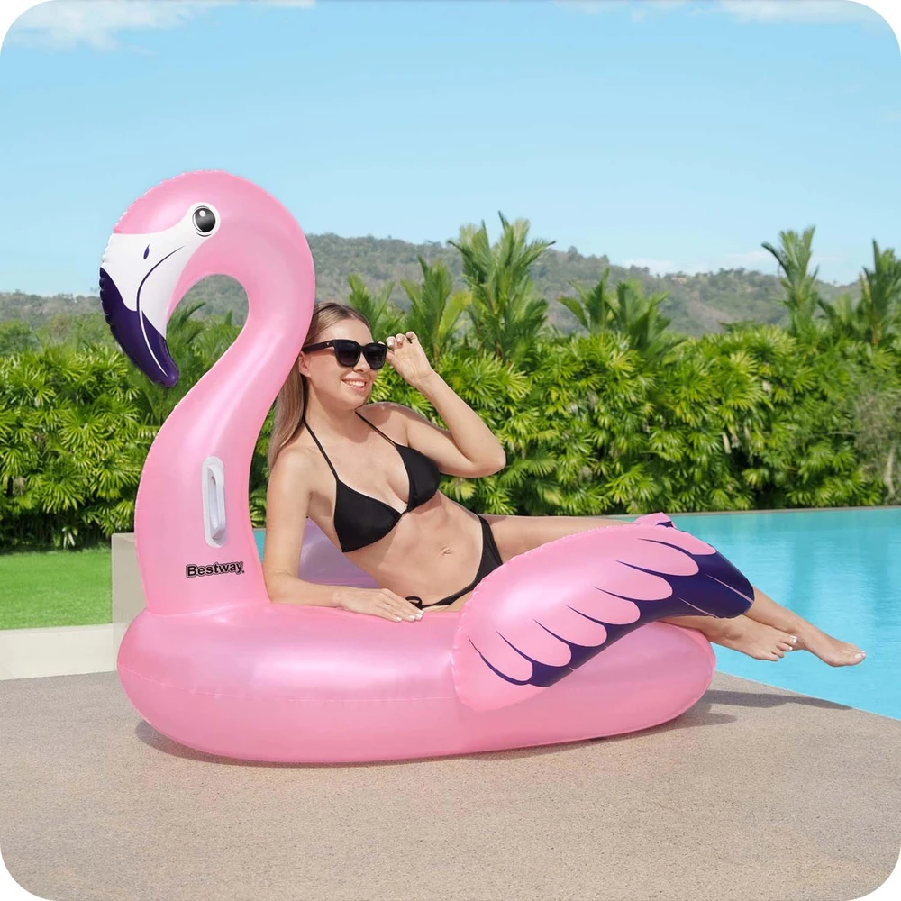 Bestway didelis pripučiamas flamingas 41475