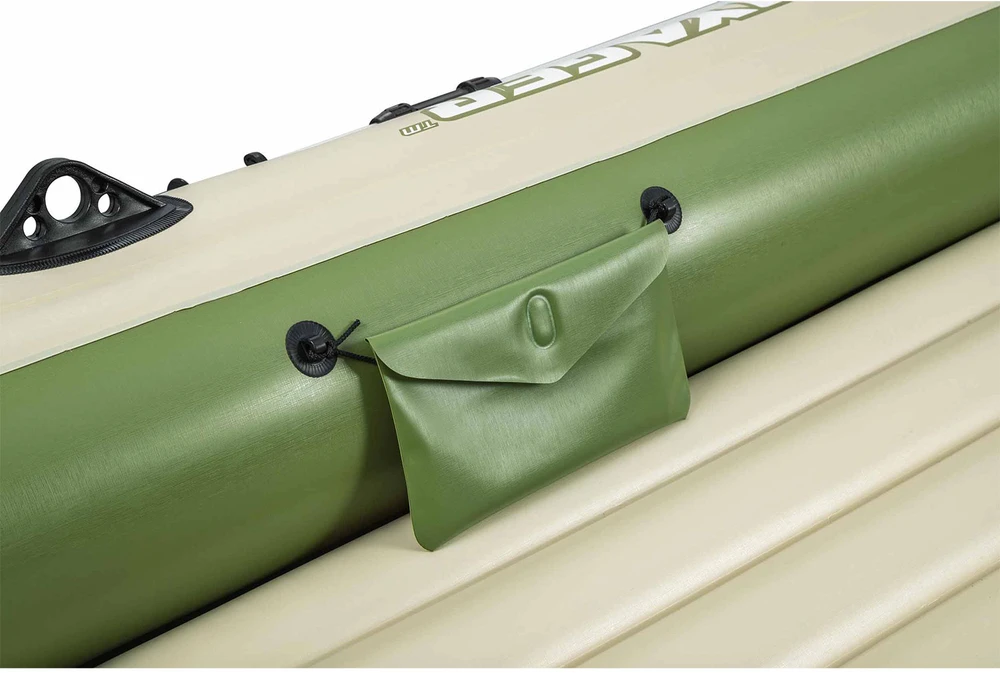 Bestway pripučiamas pontonas + irklai 294 x 137 cm Voyager X3 plaustų rinkinys 65164