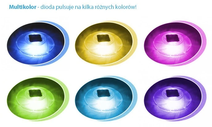 Bestway Plūduriuojantis saulės energija maitinamas šviestuvas