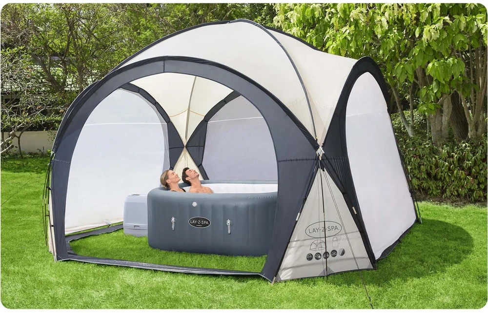 Bestway Lay-Z-Spa Palapinė sūkurinėms vonioms, 390x390x255cm