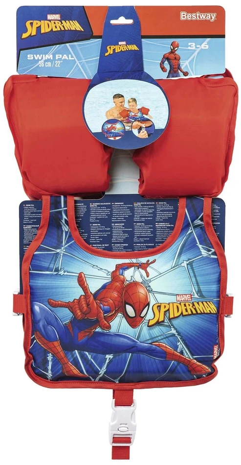 Bestway plaukimo liemenė su rankovėmis 3-6 L Žmogus-voras 98795 9101C