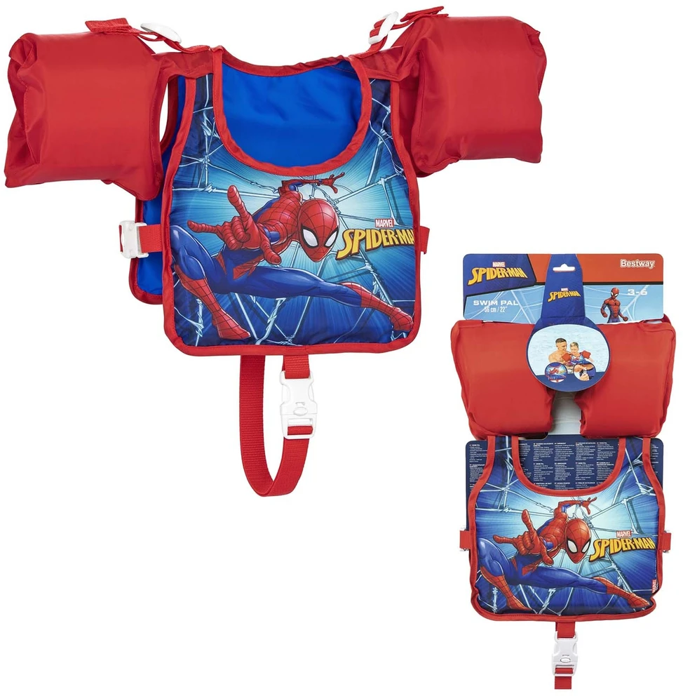 Bestway plaukimo liemenė su rankovėmis 3-6 L Žmogus-voras 98795 9101C