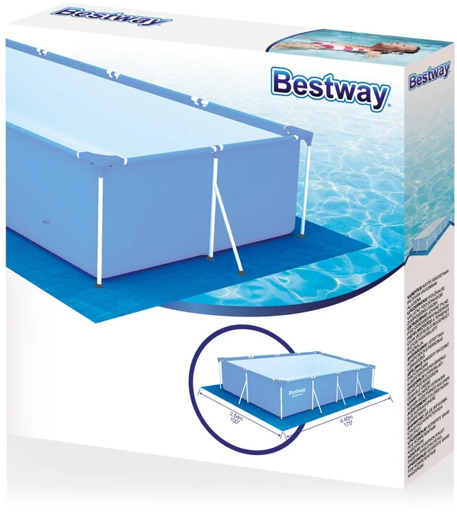 445 x 254 cm kilimėlis „Bestway 58102“ stačiakampiam baseinui