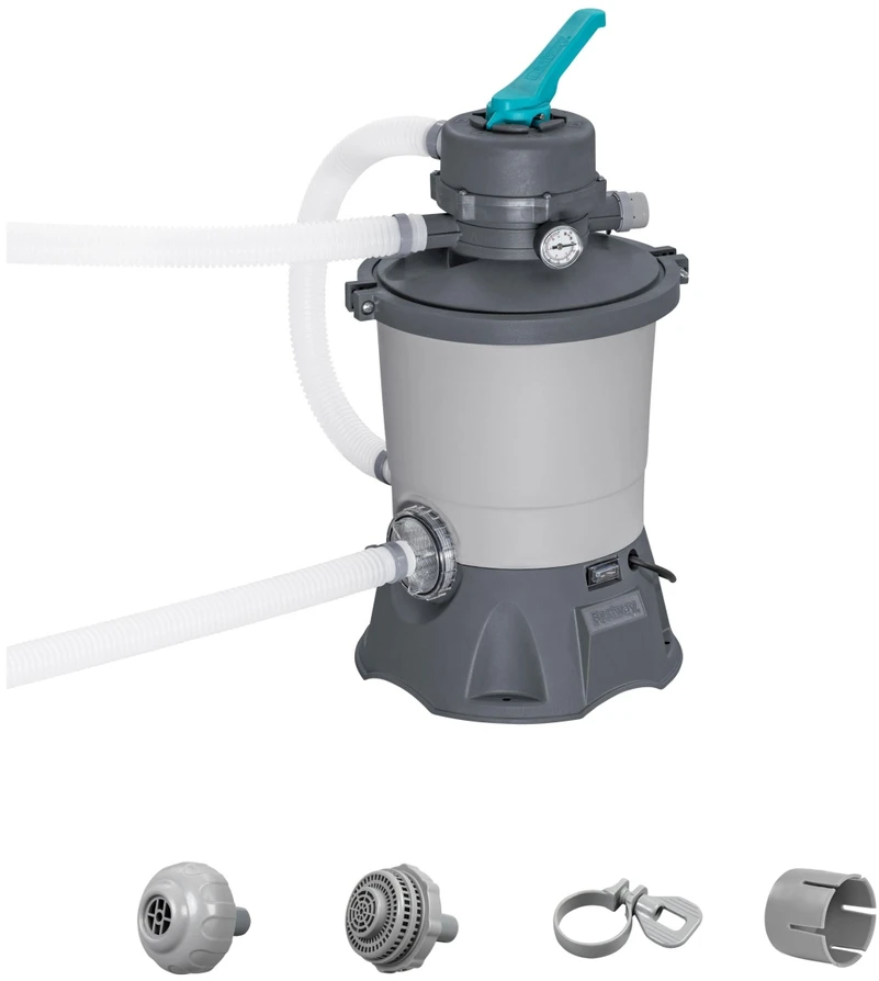 „Bestway“ smėlio baseino siurblys 3596 l/h, skirtas filtravimo rutuliams 58515