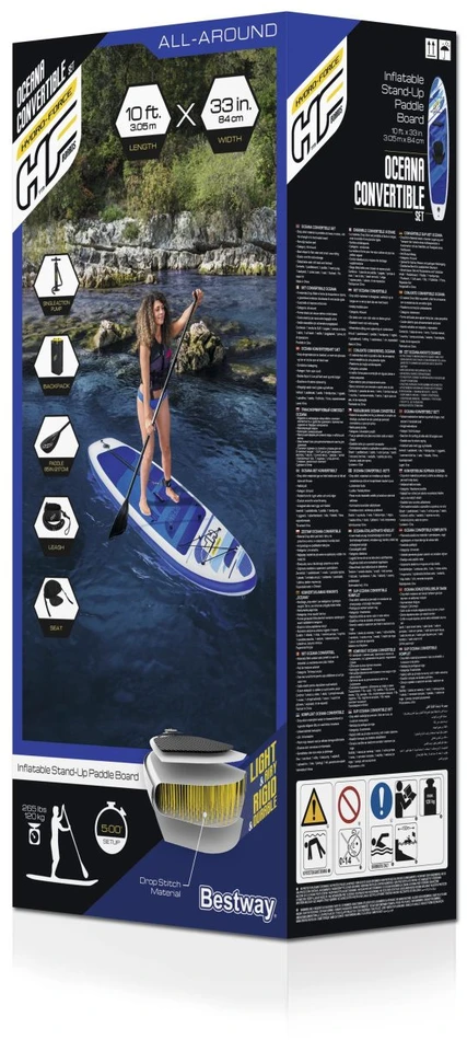 Irklentės Bestway Sup Hydro Force Oceana kabrioletas
