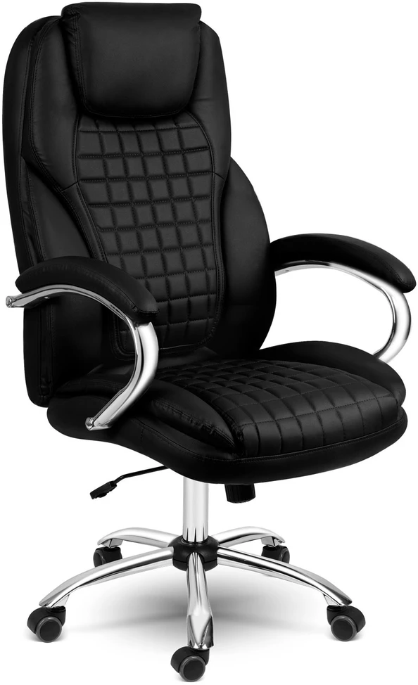 Sofotel Biuro kėdė, ergonomiškas dizainas, reguliuojamas aukštis, su supimo funkcija, patogus sėdėjimas, juoda biuro kėdė