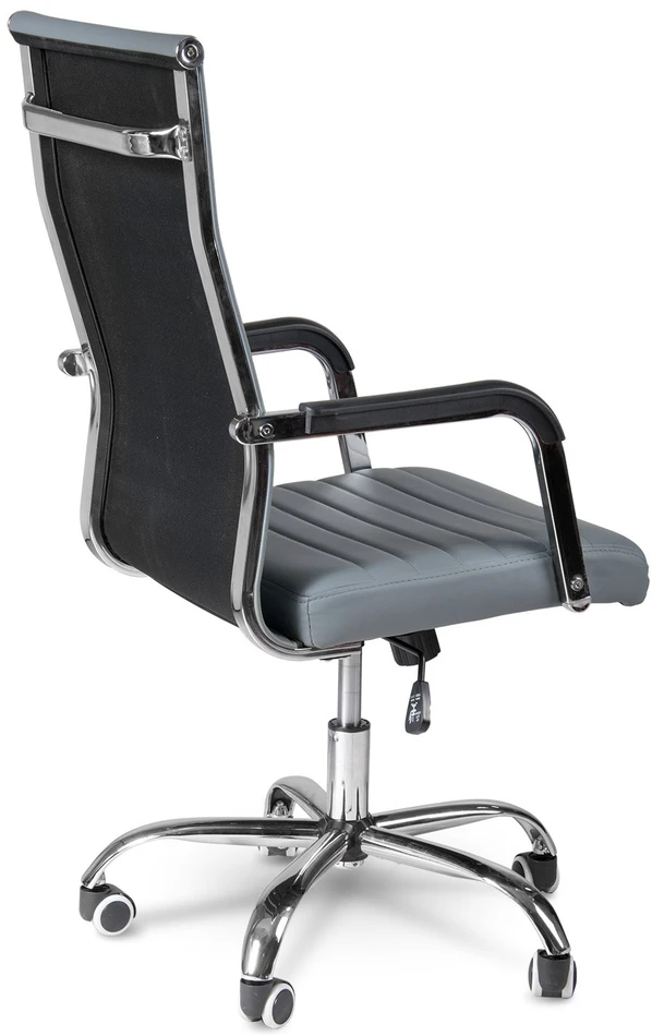 Sofotel Pilka biuro kėdė, modernus dizainas, ergonominė atrama, pasukama kėdė, vadovo kėdė
