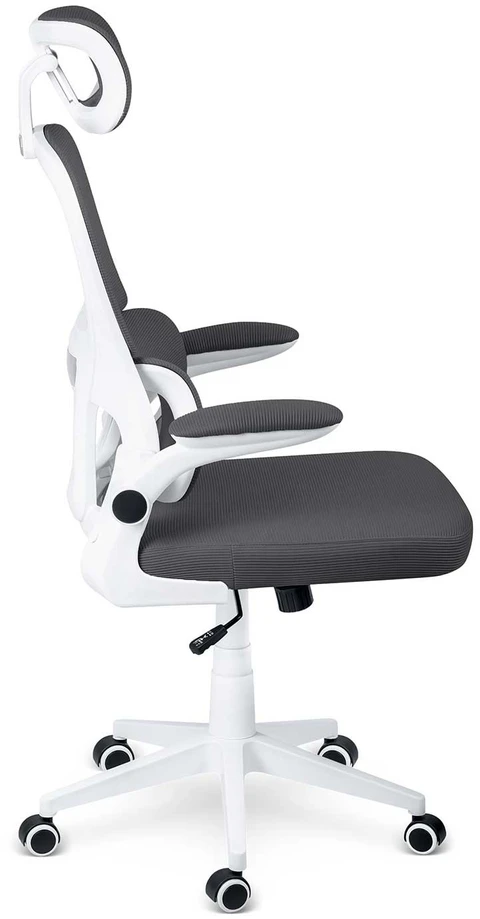 Sofotel Biuro kėdė su tinklelio atlošu, ergonomišku dizainu, reguliuojamu aukščiu, supimo funkcija, patogus sėdėjimas namams ir biurui