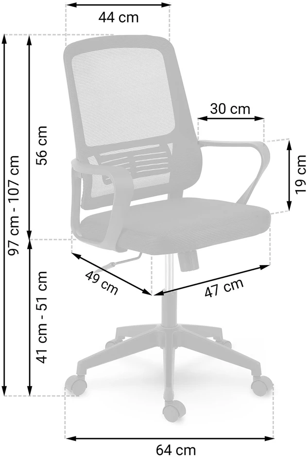Sofotel Rivilo mikro tinklelio biuro kėdė