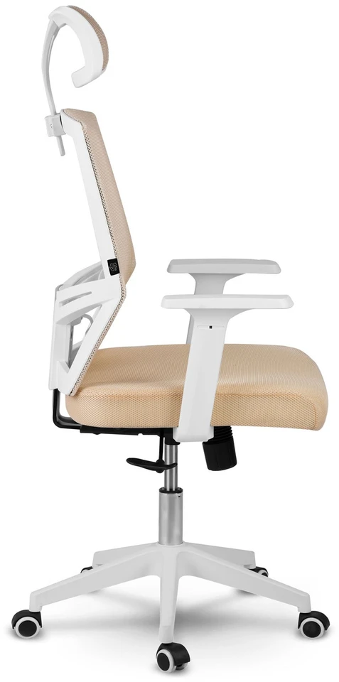 Sofotel Biuro kėdė su mikrotinkliniu audiniu, ergonomišku dizainu, reguliuojama galvos atrama, pakreipimo mechanizmu, kvėpuojančia danga, patogiu sėdėjimu