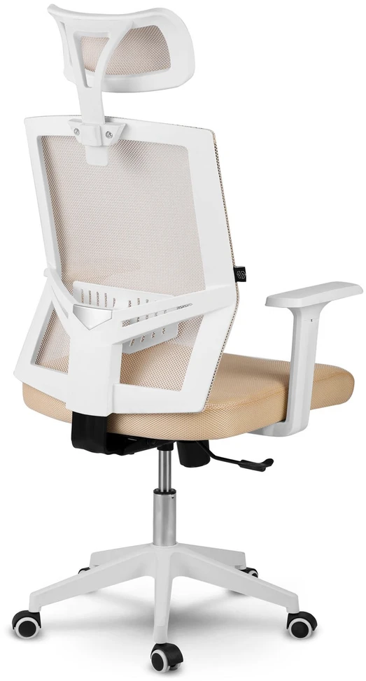 Sofotel Biuro kėdė su mikrotinkliniu audiniu, ergonomišku dizainu, reguliuojama galvos atrama, pakreipimo mechanizmu, kvėpuojančia danga, patogiu sėdėjimu