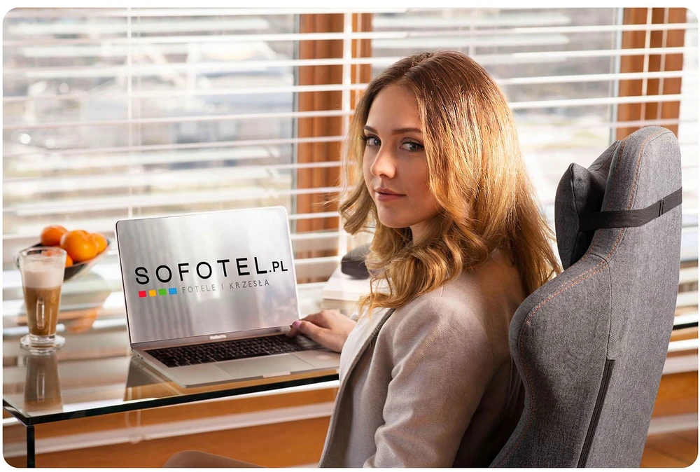 Sofotel Biuro kėdė, ergonomiškas dizainas, reguliuojamas aukštis, su juosmens atrama, patogi stalo kėdė, vadovų kėdė