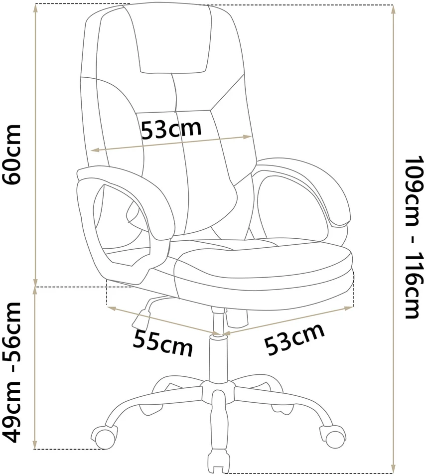 Sofotel Ekologiškos odos biuro kėdė, ergonomiška kompiuterio kėdė, juoda vadovo kėdė, reguliuojamo aukščio biuro kėdė, patogi darbo kėdė