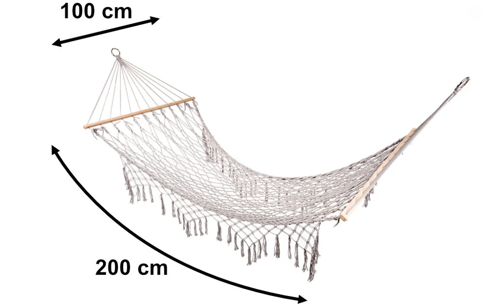 Patvarus hamakas su kutais 200 cm