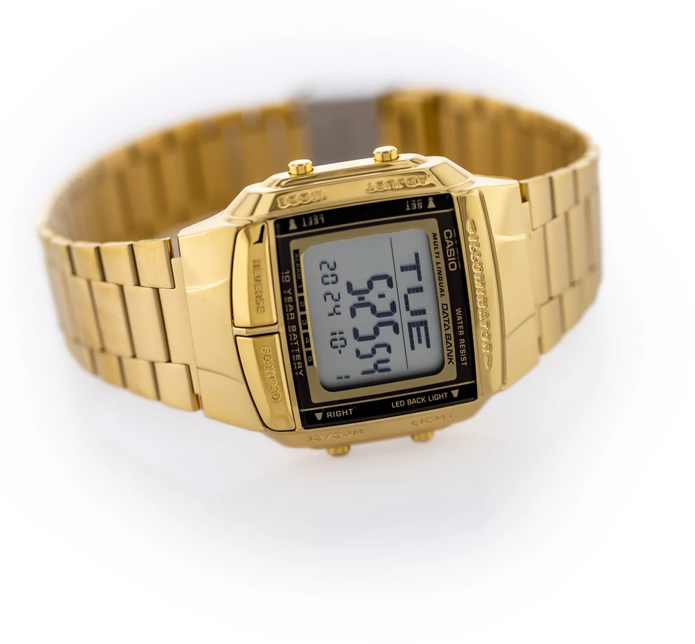 CASIO DATABANK MEN'S WATCH DB-360G-9ADF (zd161b) + BOX